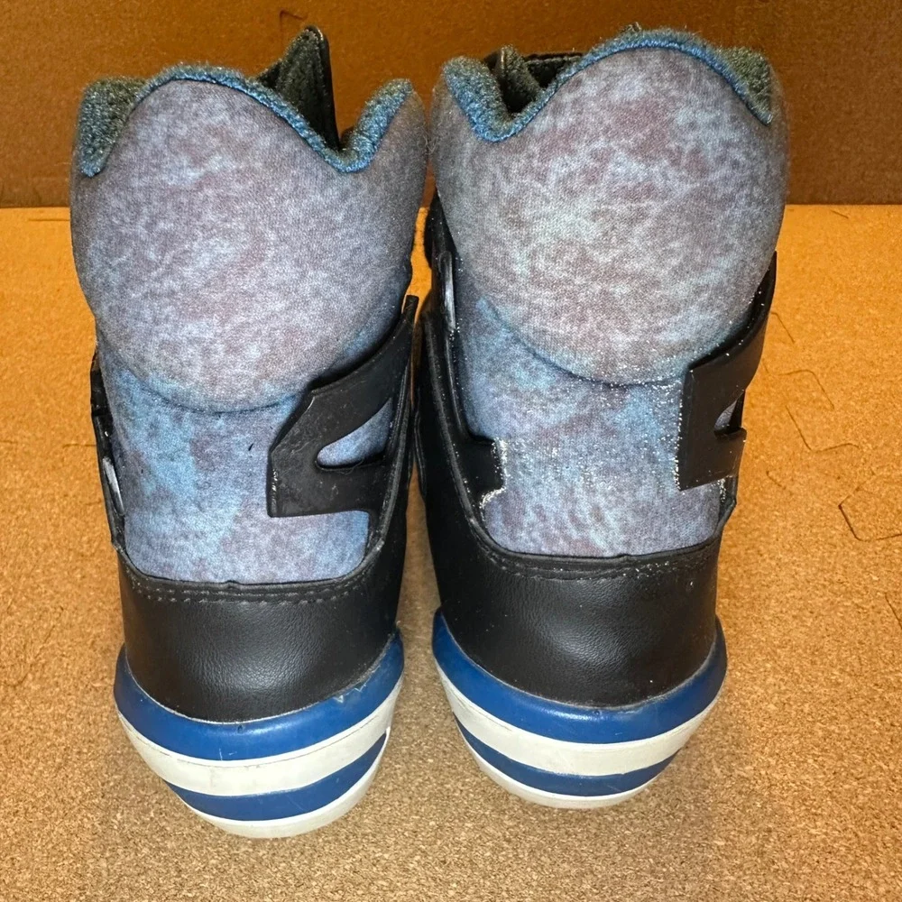 Salomon 5.1 SNS Profil Cross Country Ski Boots Black Blue Thinsulate Size 38
